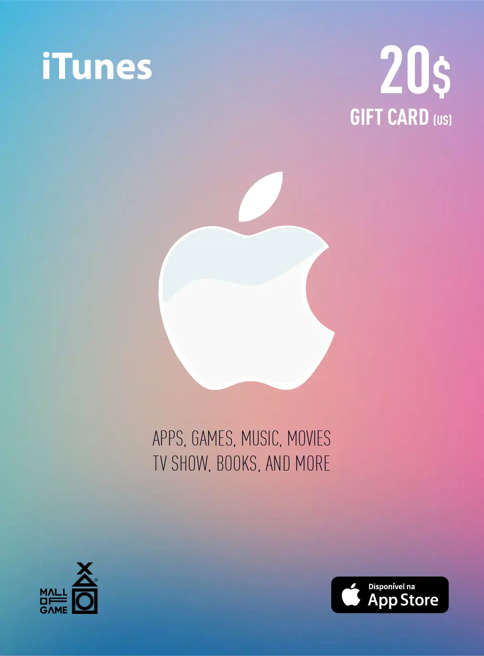  iTunes USD20 Gift Card (US)